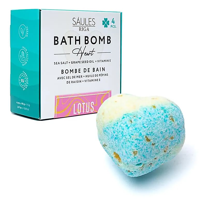 Lotus Bath Bomb Heart